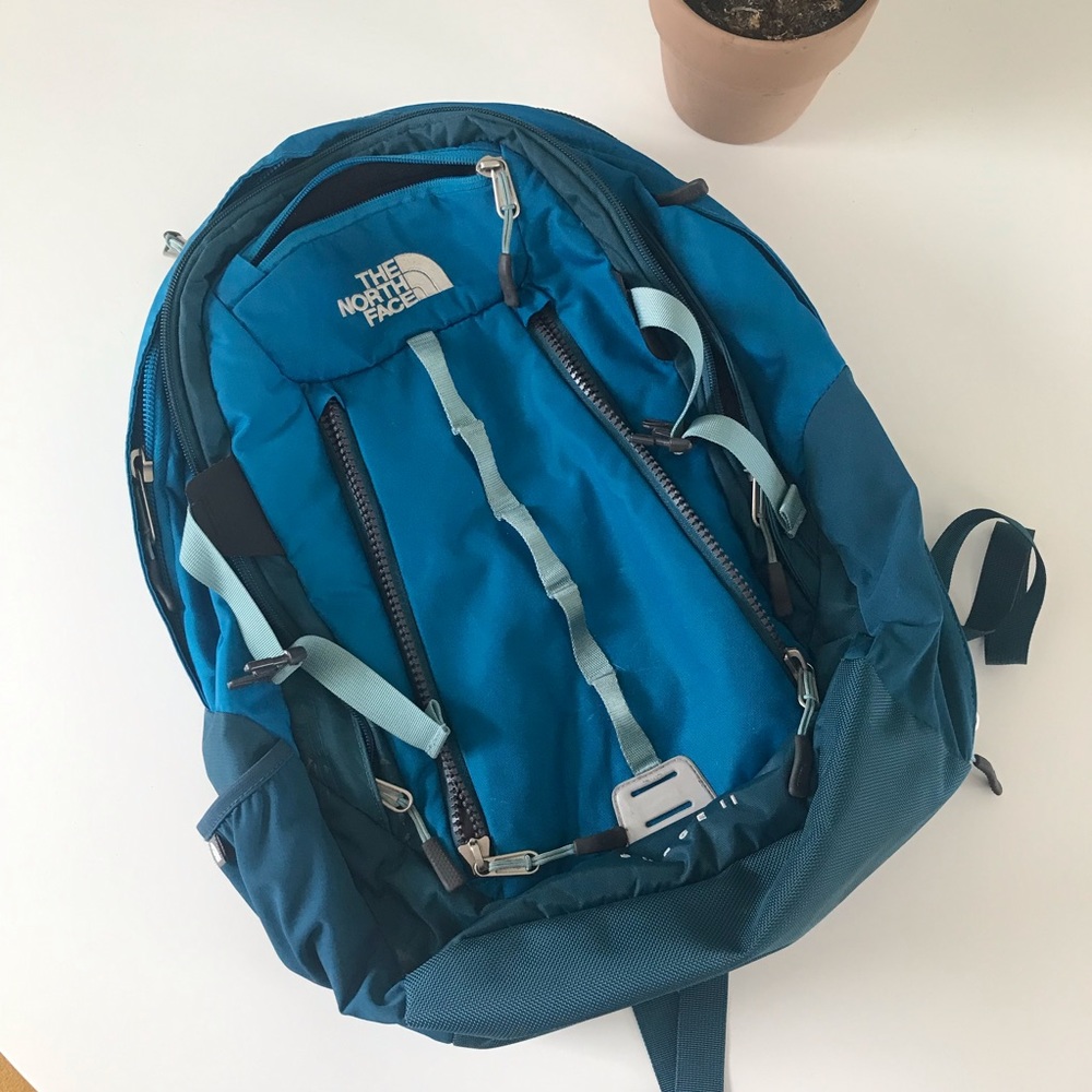 The North Face tech backpack
